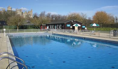 image of the outdoor pool