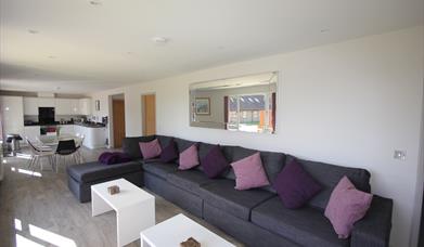 Sofa at Flinstone Cottage