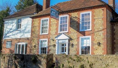 Outside of The White Horse Inn