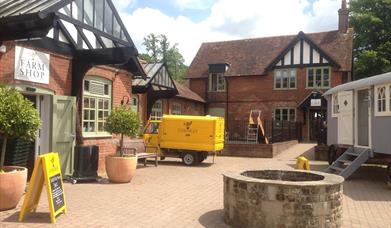 Cowdray Farm Shop outside image with well