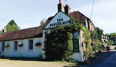 The outside of The Barley Mow
