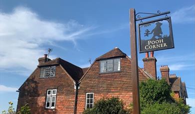 Pooh Corner Sign