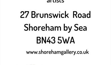 Deails of shoreham art gallery, opening times and address