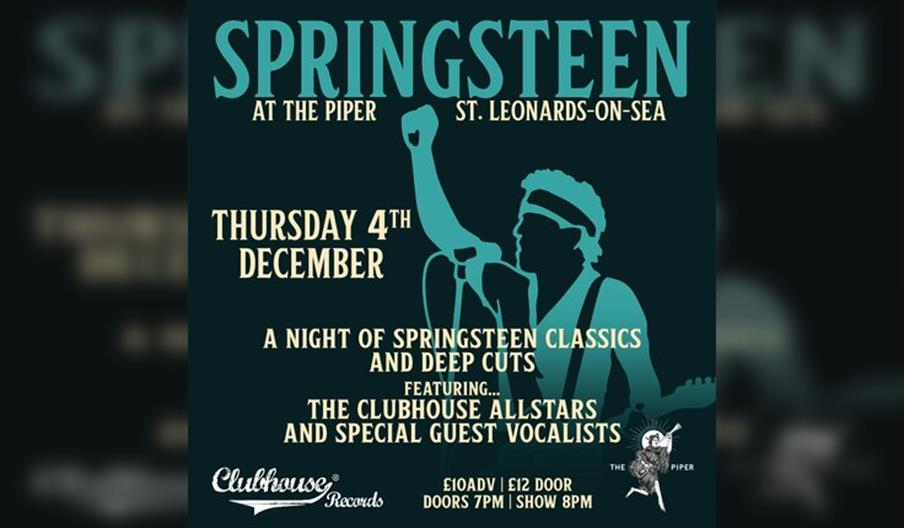 The Clubhouse Allstars: Springsteen At The Piper