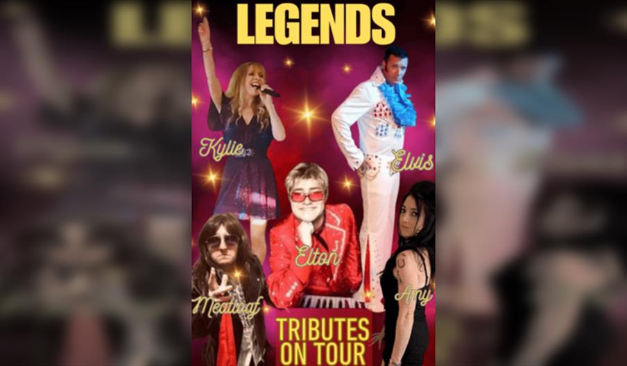 Legends Tributes on Tour - 5 Tributes One Show