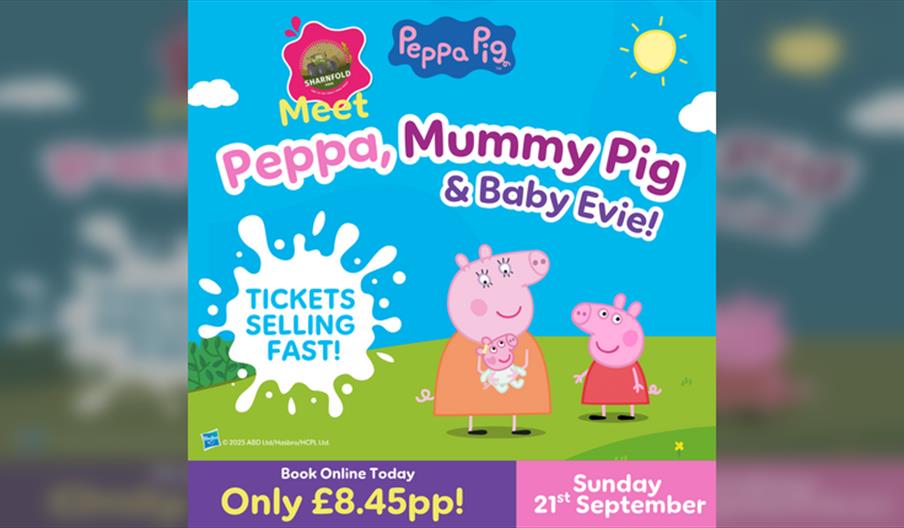 Meet Peppa, Mummy Pig and Baby Evie