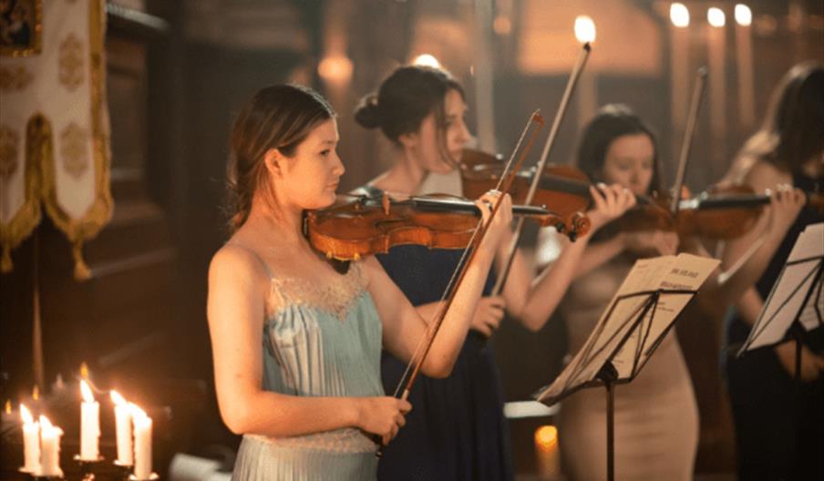 Vivaldi Four Seasons and Grieg Piano Concerto by Candlelight