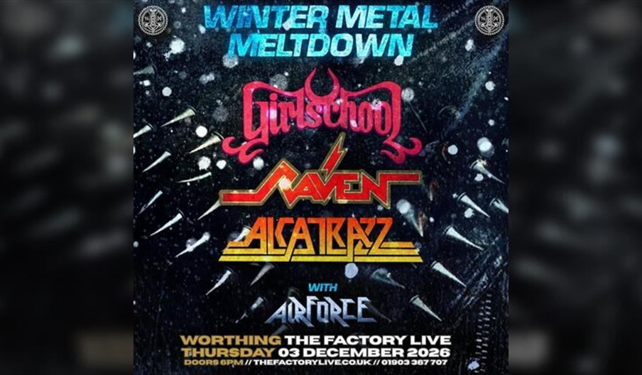 Girlschool + Raven + Alcatrazz + Airforce