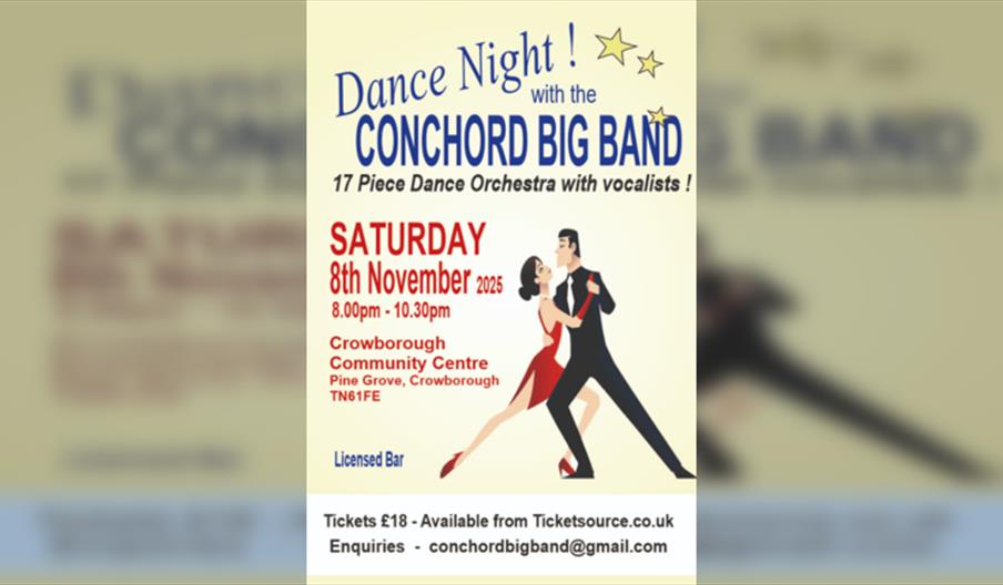 Dance night with the ConChord Big Band