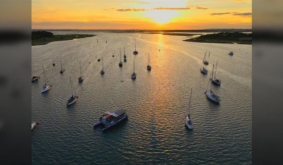 Sunset Meditation boat trip on Solar Heritage