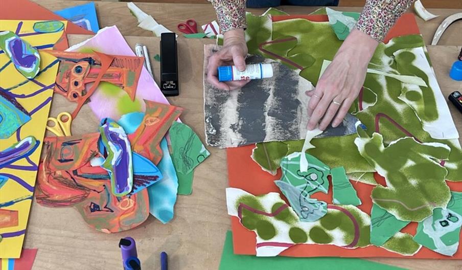 Collage Workshop with Bruce Ingram