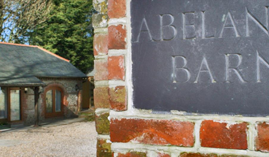 Abelands Farm sign