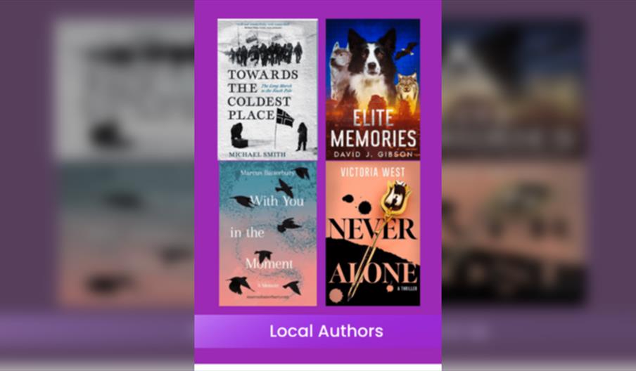 Local Authors - Marcus Batterbury, David Gibson, Michael Smith and Victoria West