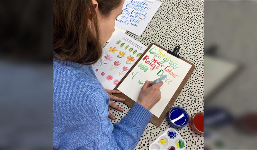 Watercolour Brush Lettering Workshops