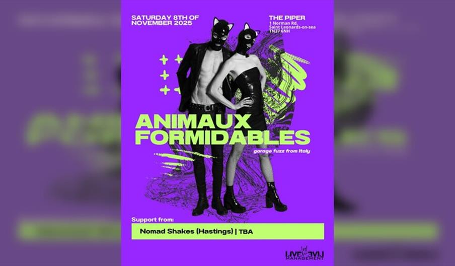 Animaux Formidables + Nomad Shakes + Guests Tba