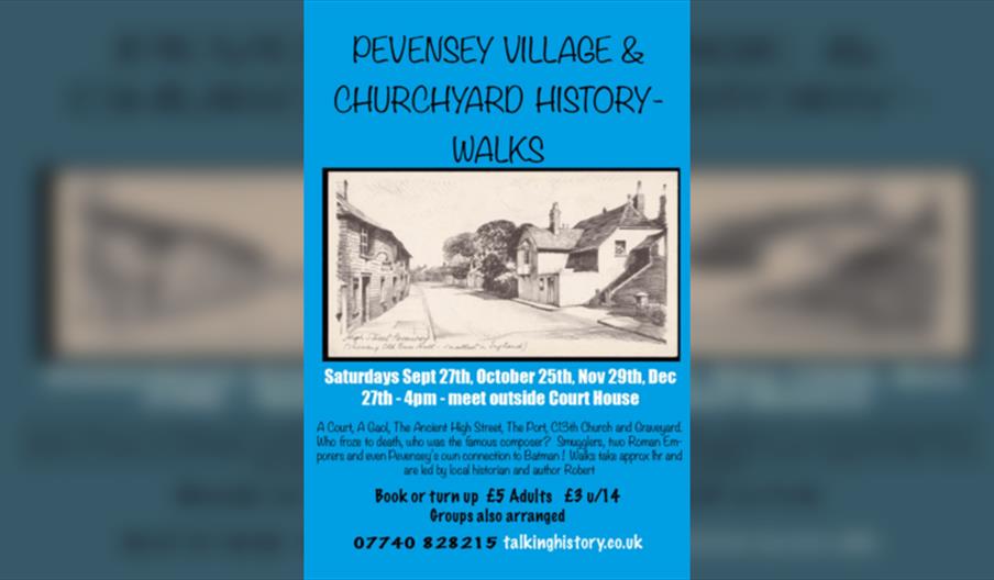 Pevensey Village and Churchyard History Walks
