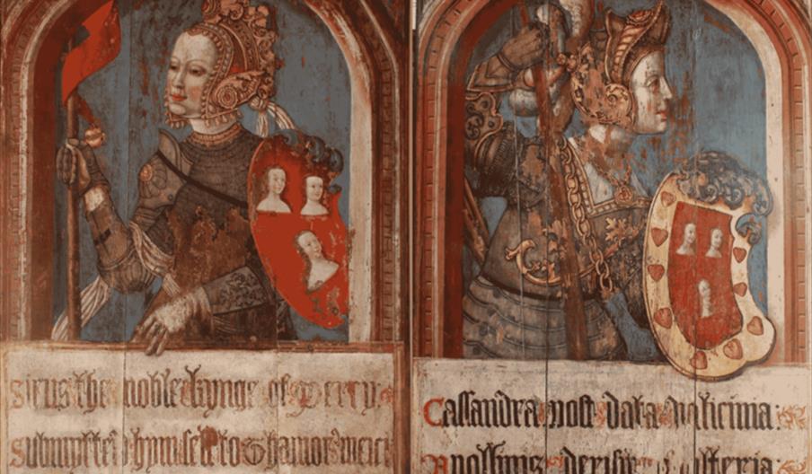 Tudor Cultural Heroines and The Amberley Panels