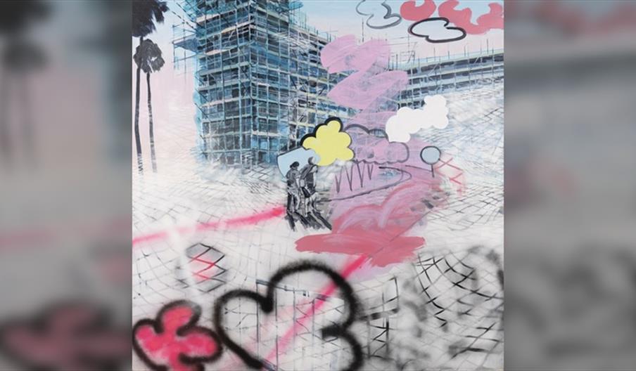 Spray Painting Contemporary Art Workshop