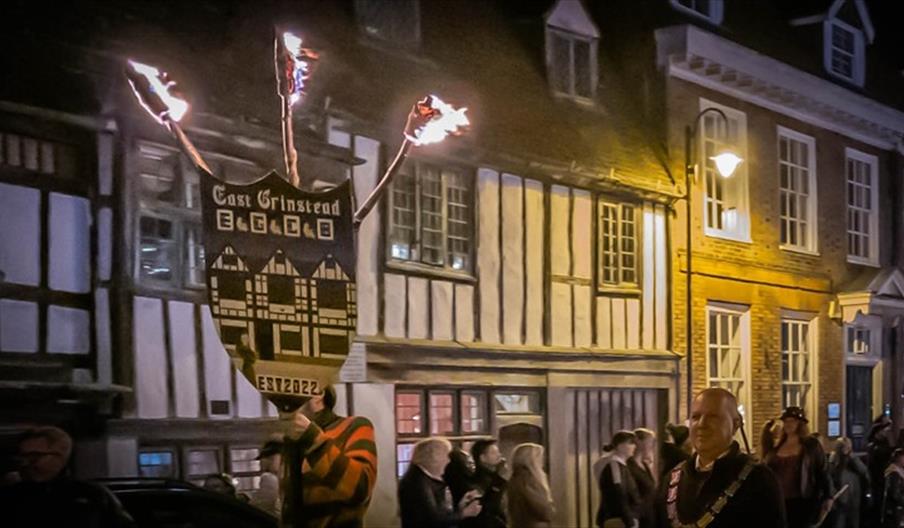 East Grinstead Community Bonfire Procession and Fireworks
