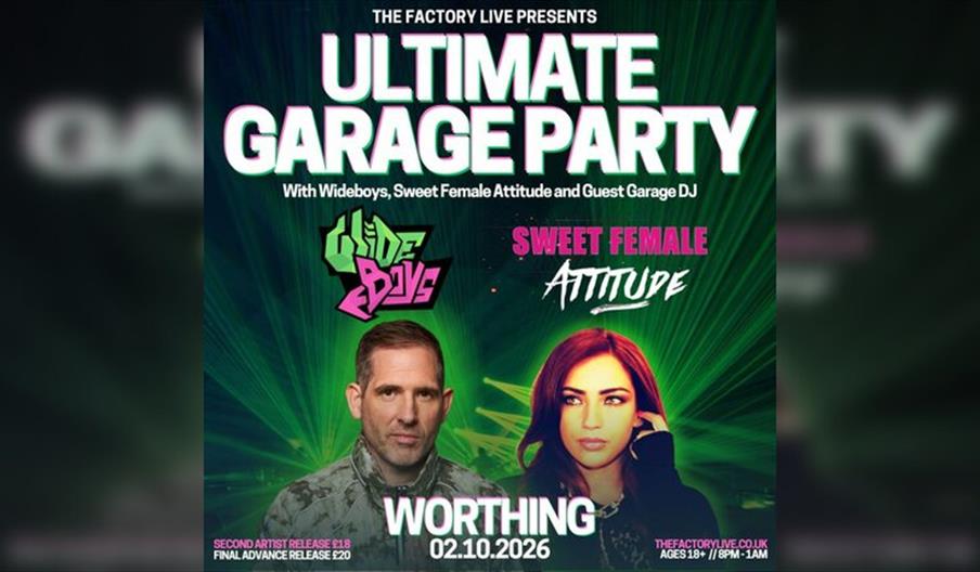 Ultimate Garage Party: Wideboys + Special Guest