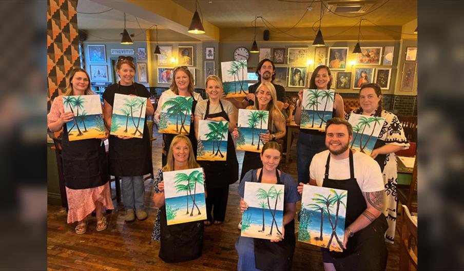 Painting Party with The Paint Club