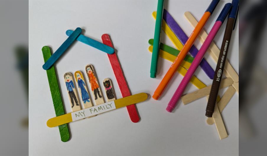 Holiday Thursday Make & Take - Lolly Stick Families