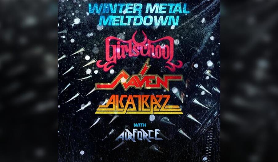 Girlschool / Raven / Alcatrazz / Airforce