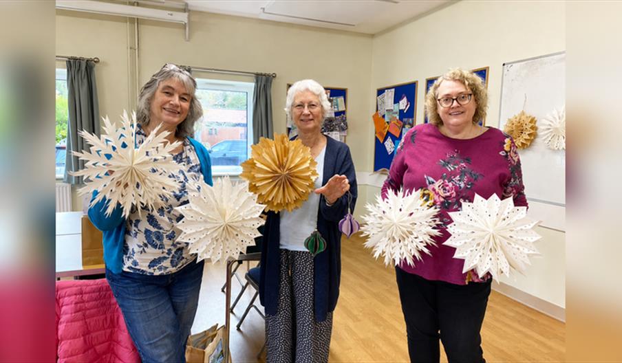 Festive Paper Decorations Workshop