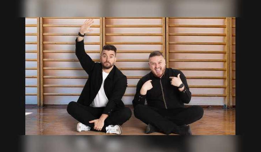 Two Mr P's in a Podcast Live