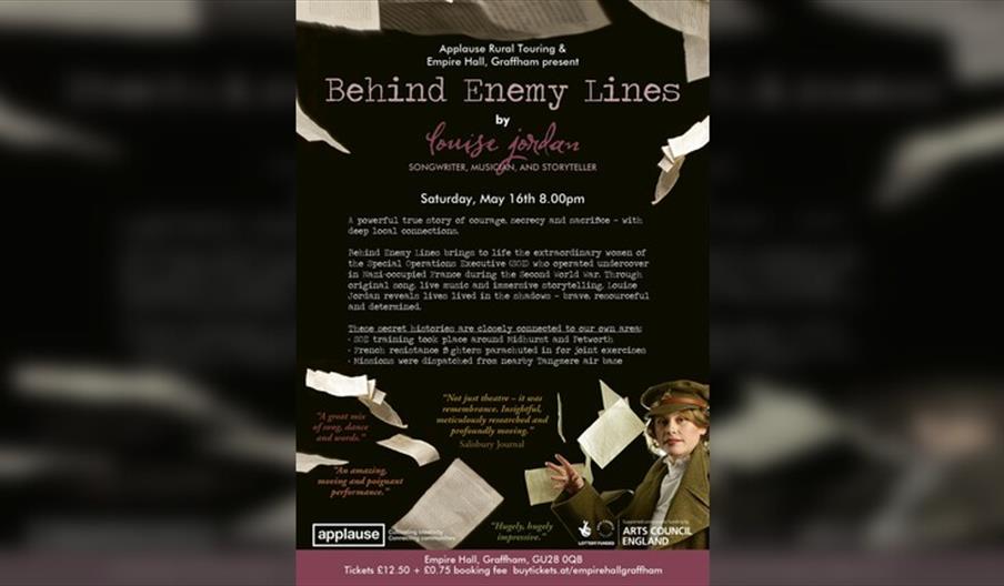 Behind Enemy Lines by Louise Jordan