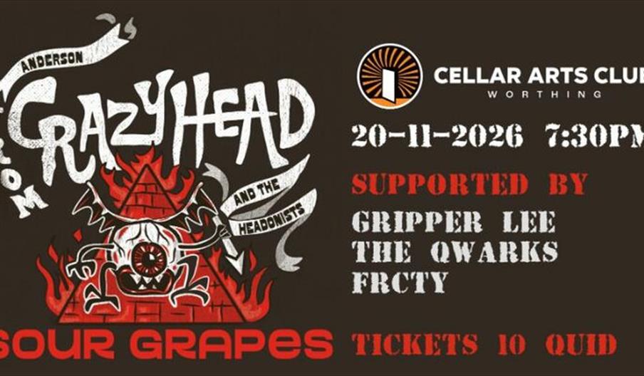 Anderson From Crazyhead and the Headonists + Special Guests