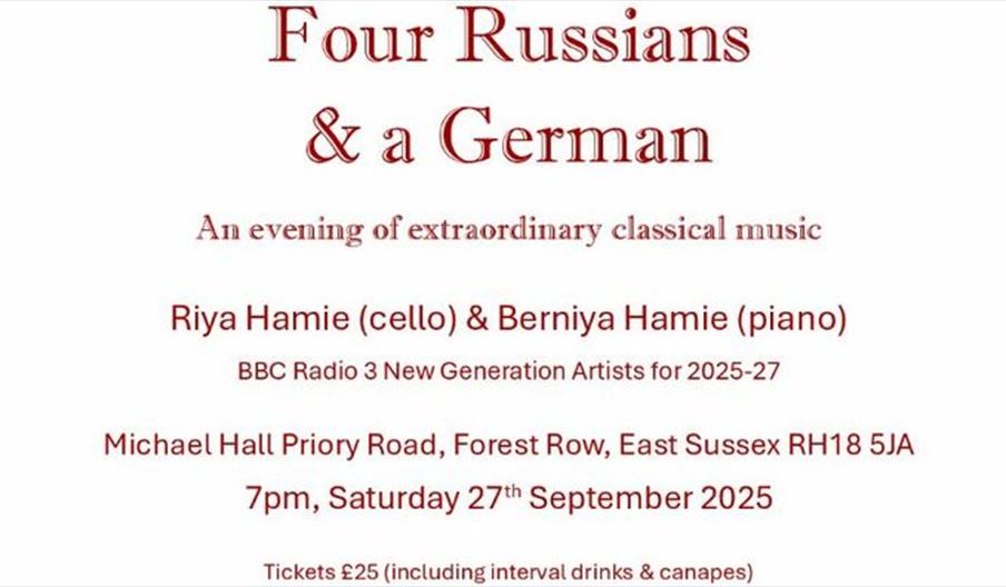 Four Russians & a German - a Long Room Music Production