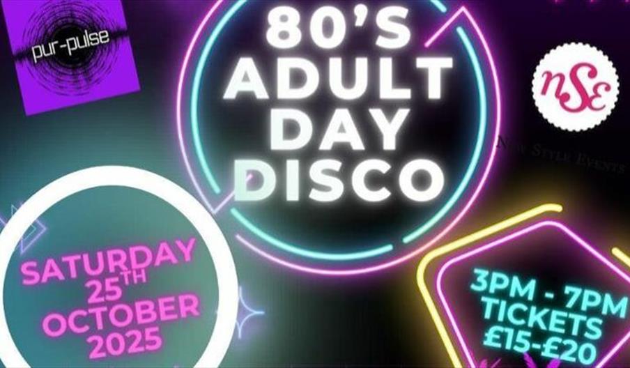 80's Adult Day Disco Party