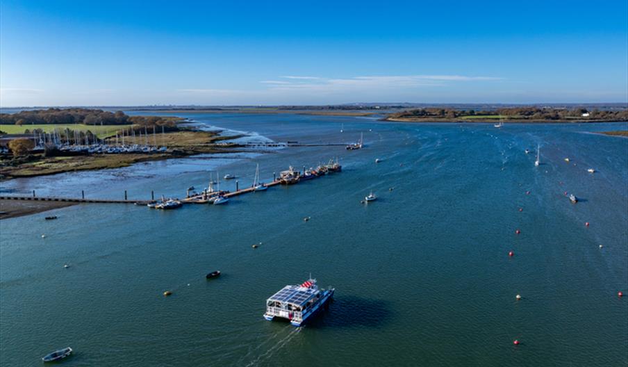 Guided bird-watching boat trip on Solar Heritage
