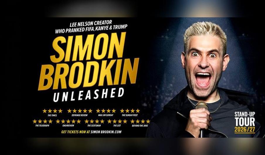 Simon Brodkin: Unleashed
