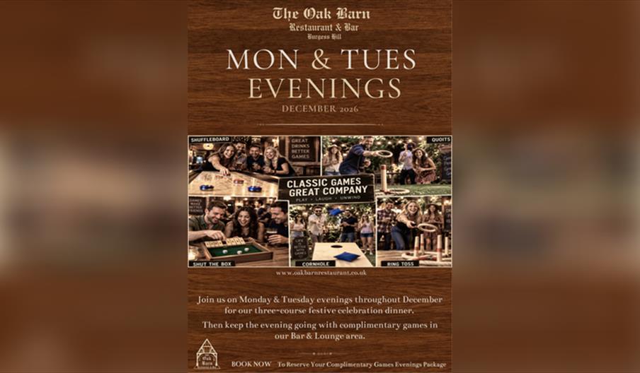 Complimentary Games Nights