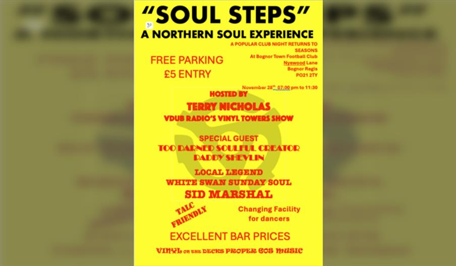 "Soul Steps" A Northern Soul Experiance