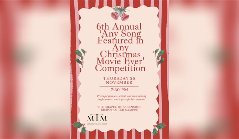 Mtm Chapel Concert Season - 6th Annual'any Song Featured in Any Christmas Movie Ever'competition