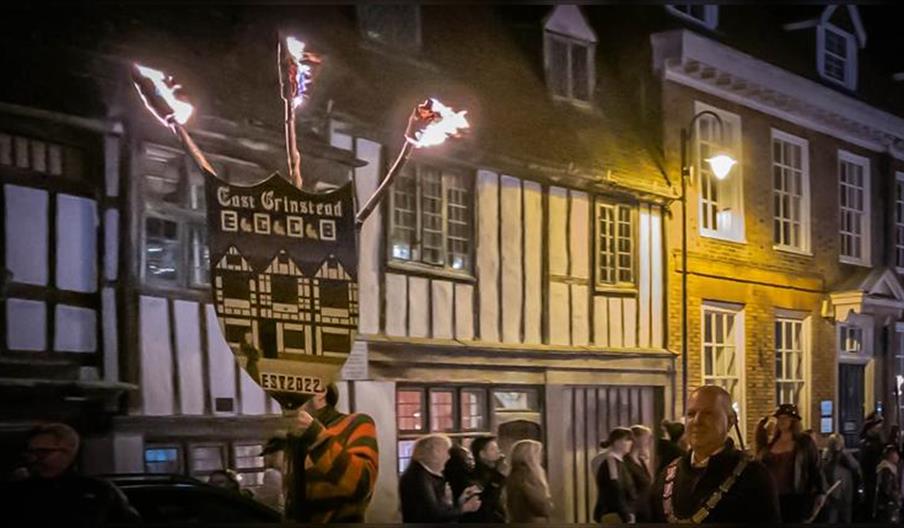 East Grinstead Community Bonfire Procession and Fireworks