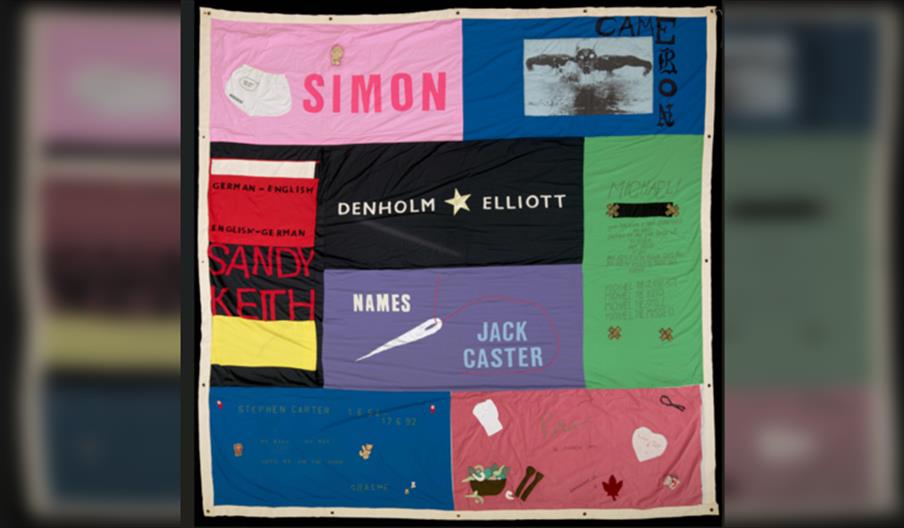 Aids Memorial Quilt at Charleston