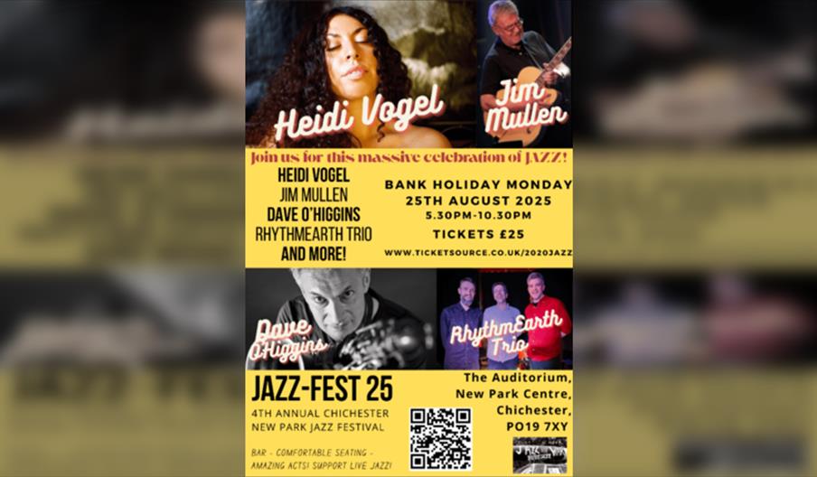 Jazz-Fest'25 With Heidi Vogel, Jim Mullen And Dave O'Higgins