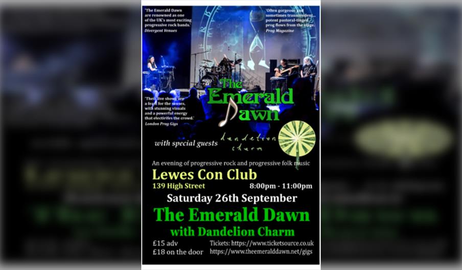 The Emerald Dawn and Dandelion Charm