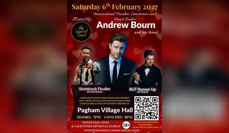 An Evening With Andrew Bourn - Swing & Rat Pack Classics