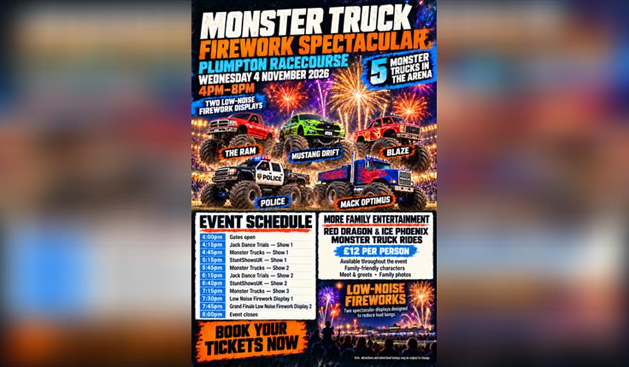Monster Truck Firework Spectacular