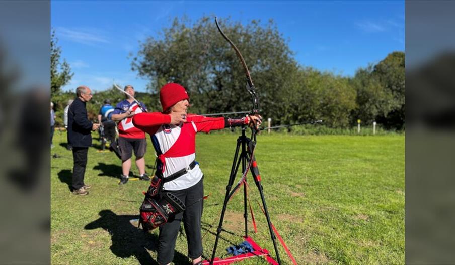 Blind Veterans UK Bowmen Event