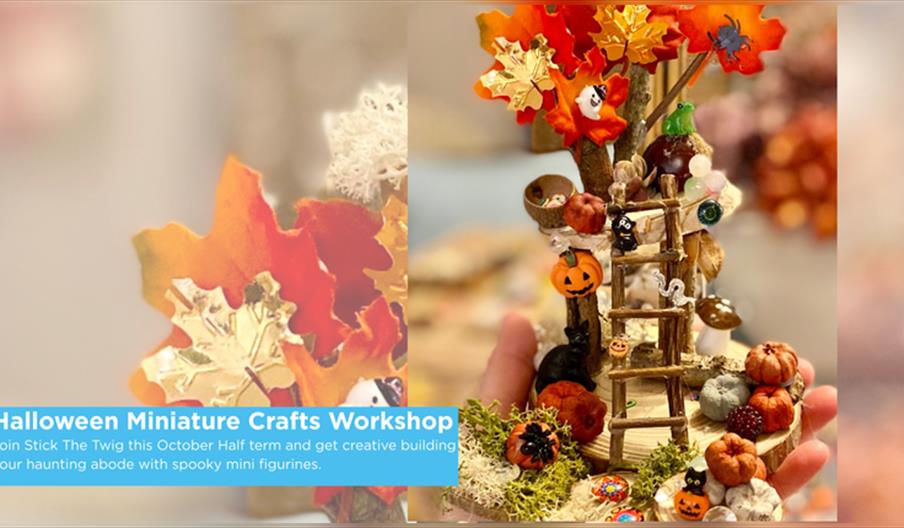Haunted Halloween Miniature Crafts