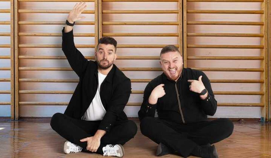 Two Mr P's in a Podcast Live