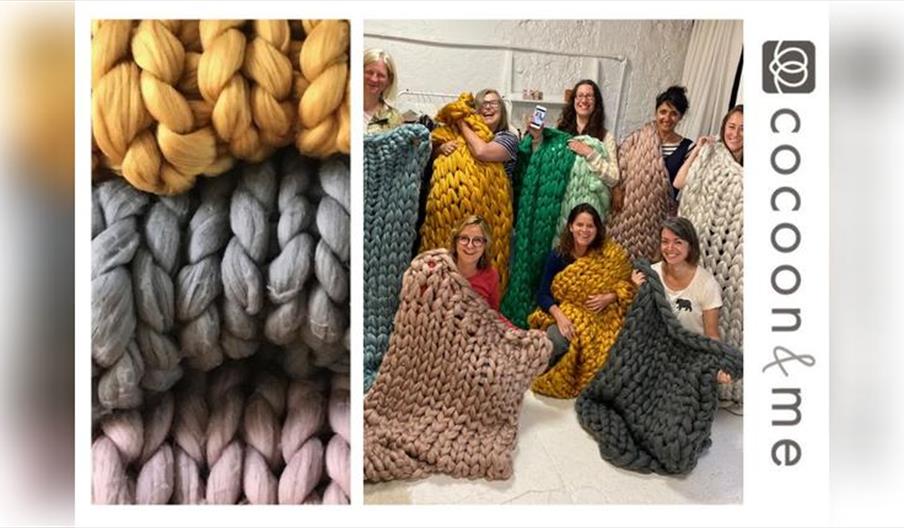 Arm Knitting Blanket Workshop