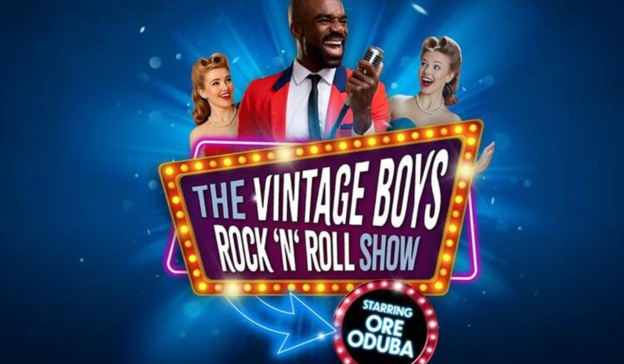 Ore Oduba in The Vintage Boys Rock'n'Roll Show