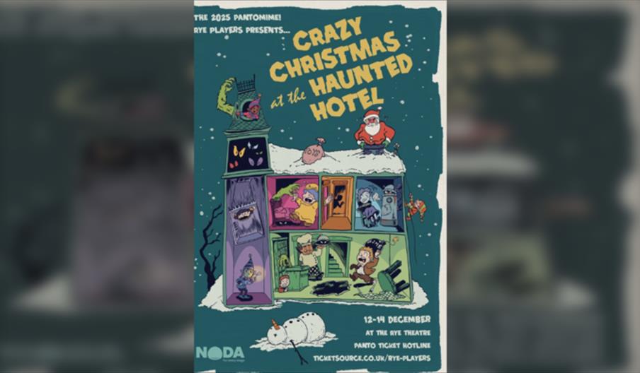 Crazy Christmas at the Haunted Hotel